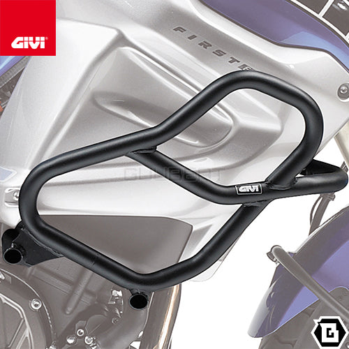 GIVI TN355 エンジンガード クラッシュバー ブラック/YAMAHA XT 1200Z スーパーテネレ / YAMAHA XT1200ZE スーパーテネレ専用