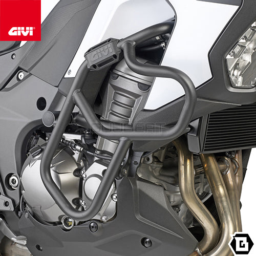 GIVI TN4126 エンジンガード クラッシュバー ブラック/KAWASAKI ヴェルシス 1100 / KAWASAKI ヴェルシス 1000他専用