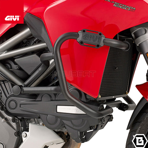 GIVI TN7406B エンジンガード クラッシュバー ブラック/DUCATI ムルティストラーダ 1260 / DUCATI ムルティストラーダ 1200 / 他専用