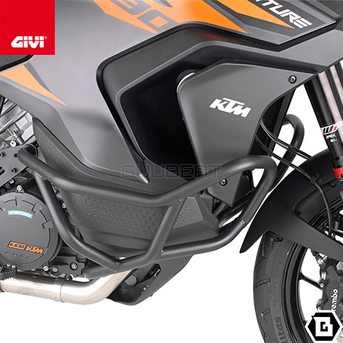 GIVI TN7713 エンジンガード クラッシュバー ブラック/KTM 1290 スーパーアドベンチャー S専用