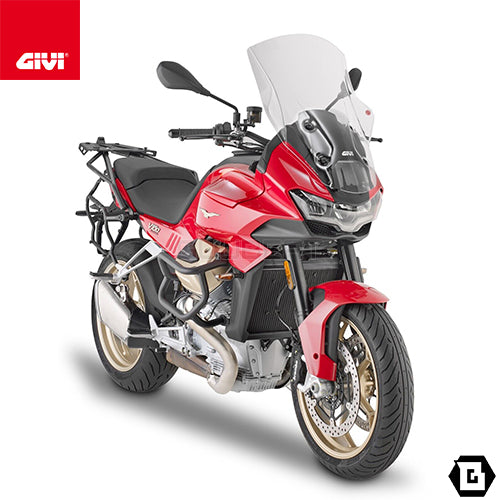 GIVI TN8207 エンジンガード クラッシュバー ブラック/MOTO GUZZI V 100 マンデッロ専用