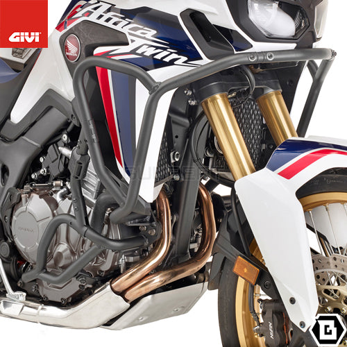 GIVI TNH1144 エンジンガード クラッシュバー ブラック/HONDA CRF1000L アフリカツイン専用