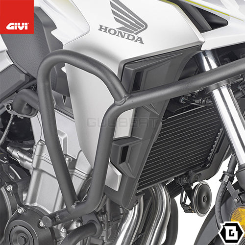 GIVI TNH1171 エンジンガード クラッシュバー ブラック/HONDA CB500X / HONDA 400X専用