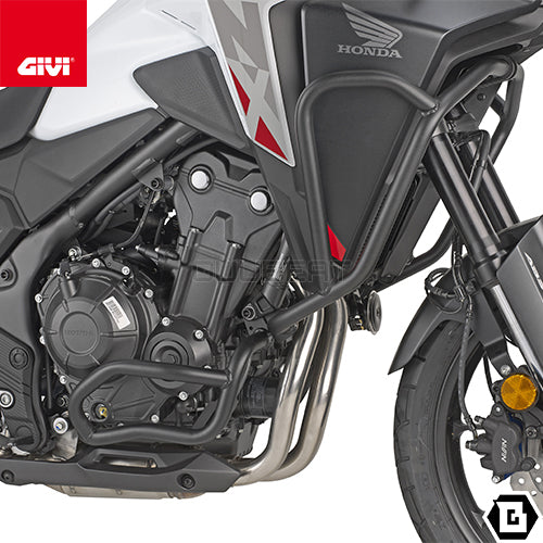 GIVI TNH1203 エンジンガード クラッシュバー ブラック/HONDA NX 500 / HONDA NX 400専用