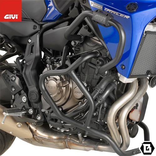 GIVI TNH2130 エンジンガード クラッシュバー ブラック/YAMAHA トレーサー 700 GT / YAMAHA トレーサー 700専用