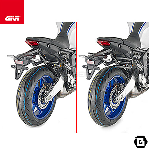 GIVI TR2156 サイドバッグサポート クイックリリース機能付き REMOVE-X (リムーブエックス)/YAMAHA MT-09 SP / YAMAHA MT-09専用