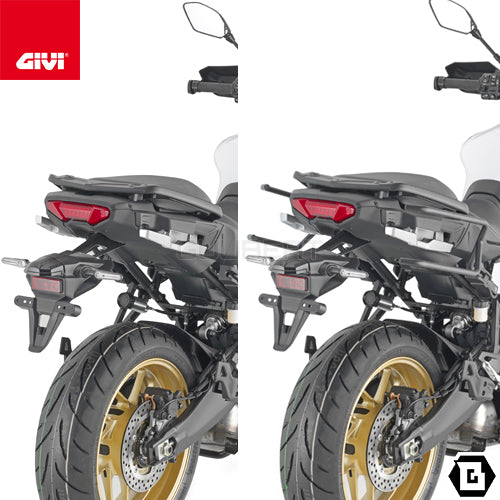 GIVI TR2159 サイドバッグサポート クイックリリース機能付き REMOVE-X (リムーブエックス)/YAMAHA トレーサー 9他専用
