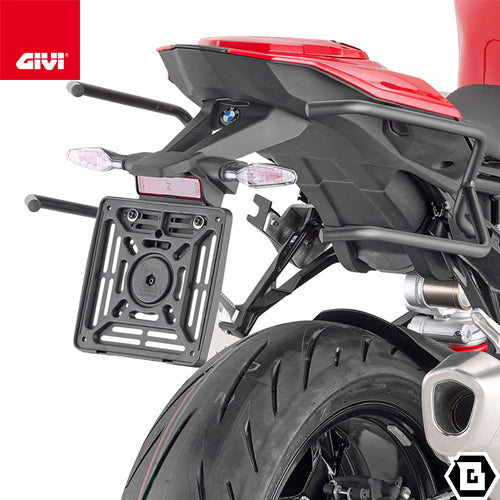 GIVI TR5141 サイドバッグサポート クイックリリース機能付き REMOVE-X (リムーブエックス)/BMW S 1000 R専用