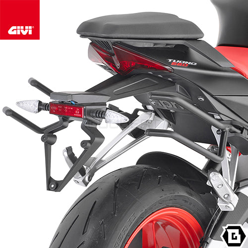 GIVI TR6709 サイドバッグサポート クイックリリース機能付き REMOVE-X (リムーブエックス)/APRILIA RS 660他専用