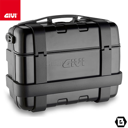 GIVI TRK33B TREKKER トップ・サイドケース兼用 ブラックアルミカバータイプ MONOKEYタイプ 33L容量 ブラック