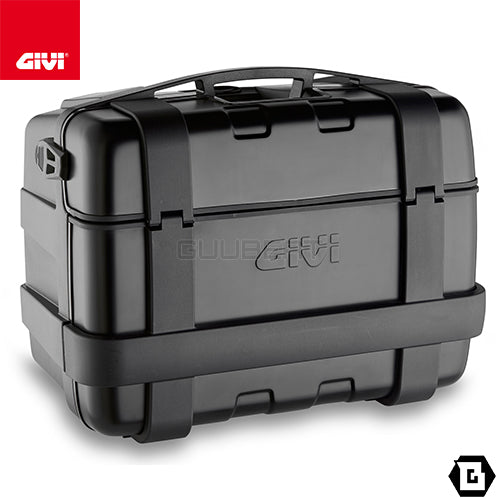 GIVI TRK46B TREKKER トップ・サイドケース兼用 ブラックアルミカバータイプ MONOKEYタイプ 46L容量 ブラック