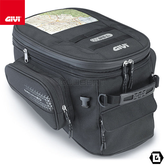 GIVI UT810 タンクバッグ タンクロック ED ( TANKLOCK ED ) キー付き 25L容量 ブラック
