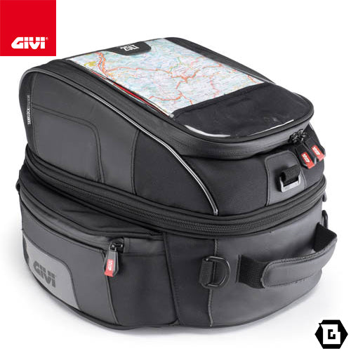 GIVI XS306Y タンクバッグ タンクロック ( TANKLOCK ) 25L容量 ブラック
