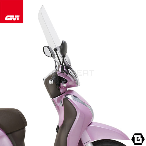 GIVI 1125A スクリーン クリア／HONDA SHモード専用