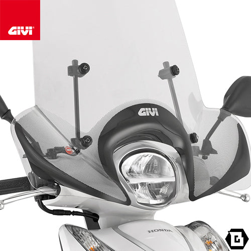 GIVI 1193A クリアスクリーン 透明ウインドシールド（A1193A取付キット別売）｜HONDA SHモード 対応