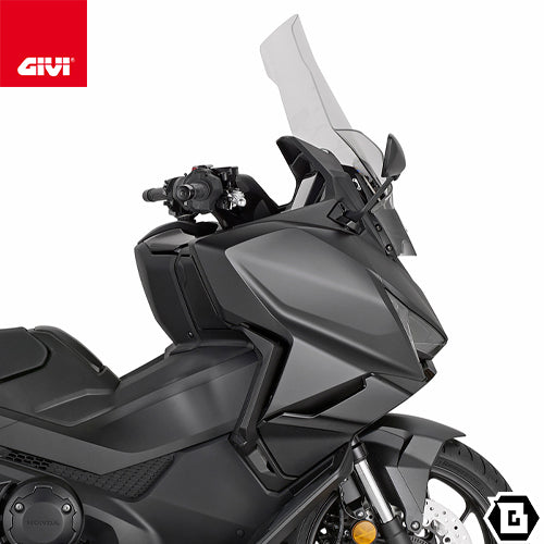 GIVI 1211DT スクリーン クリア 大型ウインドシールド（別売取付キット必要）｜HONDA フォルツァ750 対応