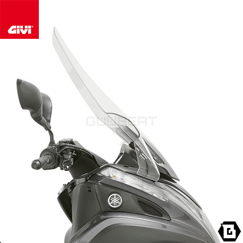 GIVI 2120DT スクリーン クリア／MBK TRYPTIK 125 / YAMAHA トリシティ 155 / YAMAHA トリシティ 125専用