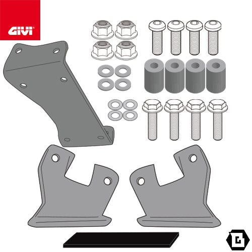 GIVI 2169KIT ステルスシステム取付キット STL2169専用｜YAMAHA MT-09