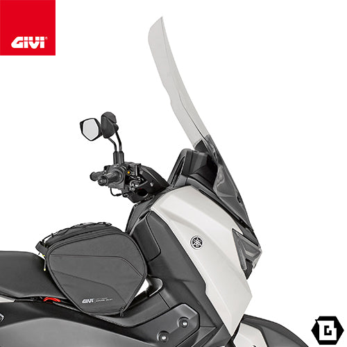 GIVI 2170DT スクリーン クリア 大型ウインドシールド（別売取付キット必要）｜YAMAHA NMAX 125 対応