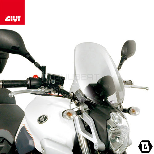 GIVI 245A スクリーン スモーク／YAMAHA MT-03 660cc / SUZUKI GSR 600 / KTM 690 デューク専用