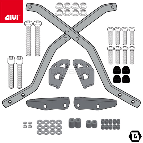 GIVI 4131FZ リアキャリア モノラック MONORACK／KAWASAKI Z 650 RS専用