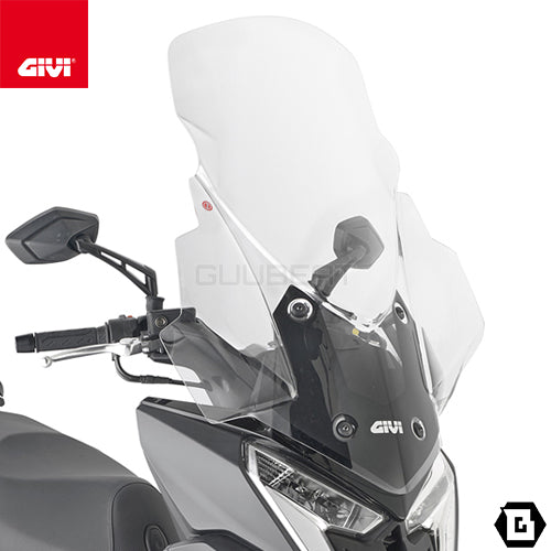 GIVI 6121DT スクリーン クリア／KYMCO ディンク R 150 TUNNEL / FLAT / KYMCO ディンク R 125 TUNNEL / FLAT専用