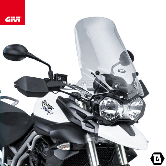 GIVI 6401DT スクリーン クリア／TRIUMPH タイガー 800 / TRIUMPH タイガー 800 XC / TRIUMPH タイガー 800 XR専用