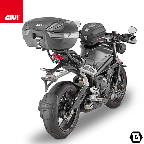 GIVI 6412FZ リアキャリア モノラック MONORACK／TRIUMPH ストリートトリプル 765 / TRIUMPH ストリートトリプル 765専用