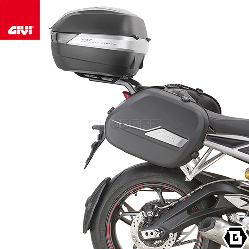 GIVI 6412FZ リアキャリア モノラック MONORACK／TRIUMPH ストリートトリプル 765 / TRIUMPH ストリートトリプル 765専用