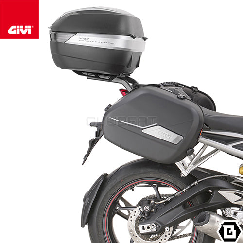 GIVI 6412FZ リアキャリア モノラック MONORACK／TRIUMPH ストリートトリプル 765専用