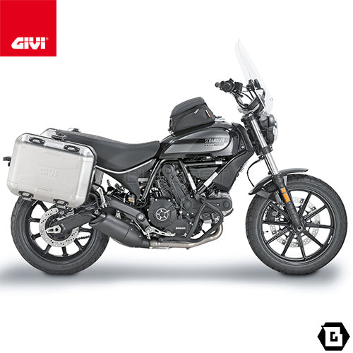 GIVI 7407A スクリーン クリア／DUCATI スクランブラー 800 アイコン / DUCATI スクランブラー 400専用