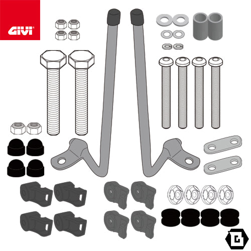 GIVI A1193A スクリーン1193A専用 取付キット フィッティングキット｜HONDA SHモード 対応