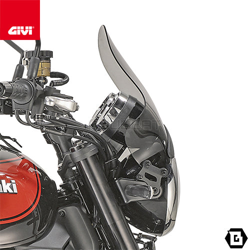 GIVI A200 ユニバーサルスクリーン スモーク／KAWASAKI Z 900 RS専用