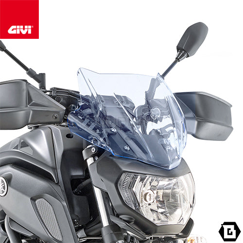 GIVI A2140BL スクリーン ICE ブルー／YAMAHA MT-07専用