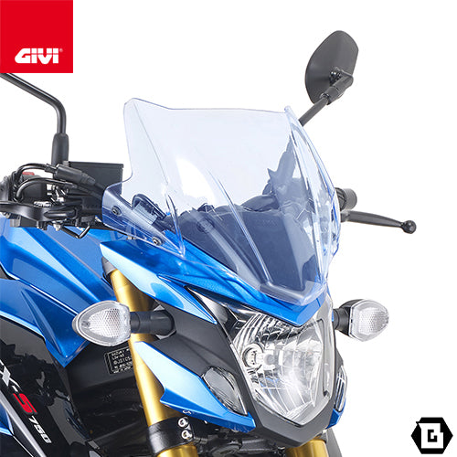 GIVI A3113BL スクリーン ICE ブルー／SUZUKI GSX-S 750専用