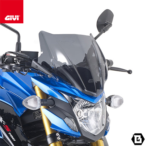 GIVI A3113 スクリーン スモーク／SUZUKI GSX-S 750専用