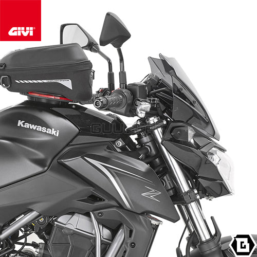 GIVI A4117 スクリーン スモーク ／ KAWASAKI Z 650専用