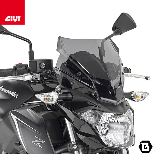 GIVI A4117 スクリーン スモーク ／ KAWASAKI Z 650専用