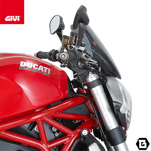 GIVI A7404 スクリーン スモーク／DUCATI モンスター 1200専用