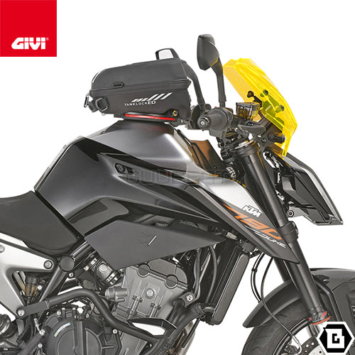 GIVI A7708OR スクリーン ORANGE オレンジ／KTM 790 デューク専用