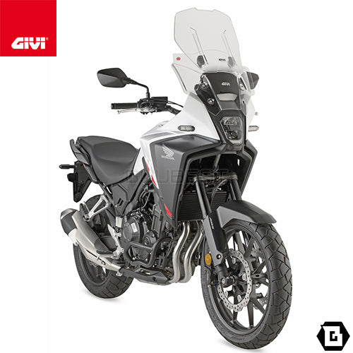 GIVI AF1203B スクリーン Airflow スライド 可変式 クリア／HONDA NX 500 / HONDA NX 400専用