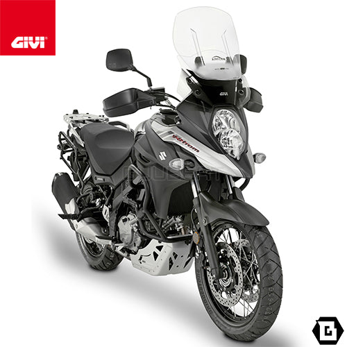 GIVI AF3112 スクリーン Airflow スライド 可変式 クリア／SUZUKI Vストローム 650専用