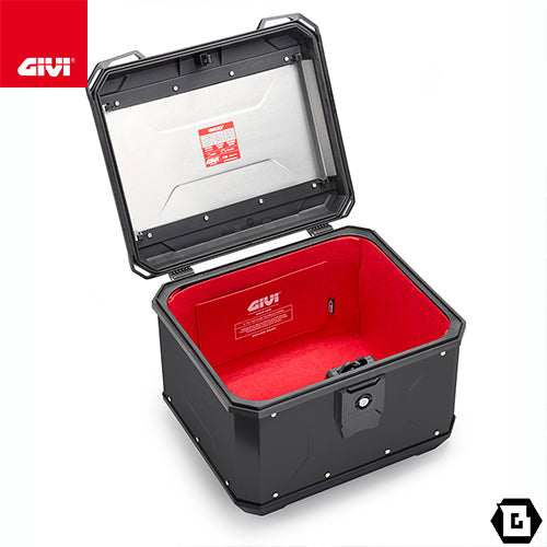GIVI ALP44B2 ALPINA アルミトップケース 44L MONOLOCKタイプ 軽量アルミ構造 クラブロックシステム採用 マットブラック仕上げ