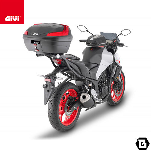 GIVI B37N トップケース 37L容量 MONOLOCK ( モノロック )  BLADE ブラック / レッド