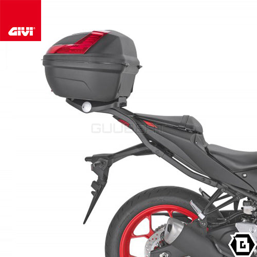 GIVI B37N トップケース 37L容量 MONOLOCK ( モノロック )  BLADE ブラック / レッド