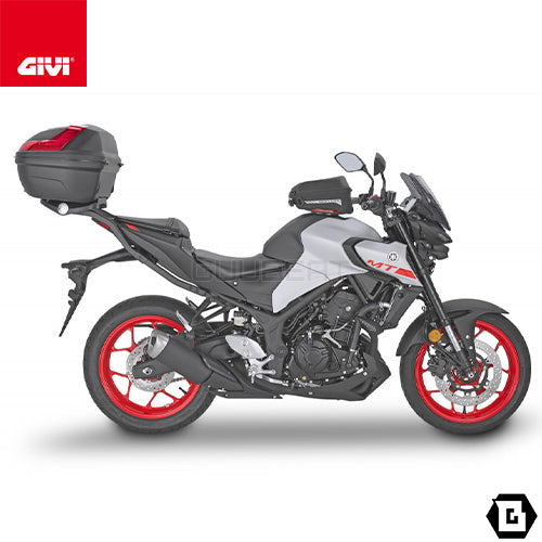 GIVI B37N トップケース 37L容量 MONOLOCK ( モノロック )  BLADE ブラック / レッド