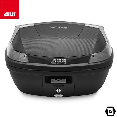 GIVI B47NTML トップケース MONOLOCKタイプ 47L容量 BLADE TECH クリアレンズ ベースプレート付属 ブラック