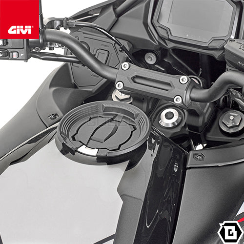 GIVI BF71 タンクロック アタッチメント／KAWASAKI Z7ハイブリッド / KAWASAKI Z 650 RS / KAWASAKI ヴェルシス 650専用