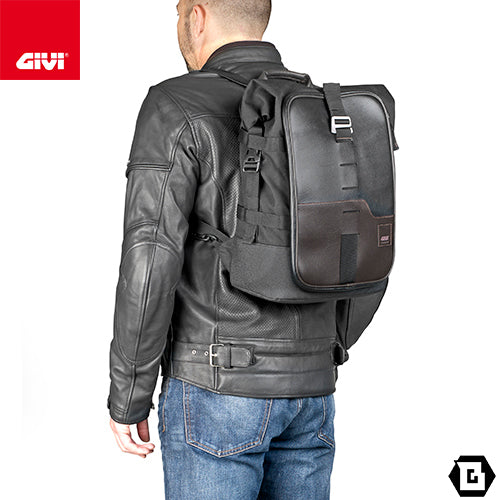 GIVI CRM101 バックパック CORIUMシリーズ 18L 防水インナーバッグ付 レトロスタイル対応