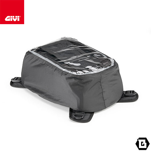 GIVI CRM103 タンクバッグ CORIUM マグネット / ストラップタイプ 8L容量 ダークブラウン / ブラック